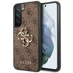 Guess GUHCS22S4GMGBR S901 S22 brązowy/brown hardcase 4G Big Metal Logo