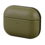 UNIQ etui Terra AirPods Pro Genuine Leather oliwkowy/olive