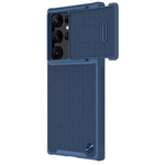 Nillkin Textured S Case for Samsung Galaxy S22 Ultra armored cover with camera cover blue