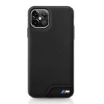 Etui BMW BMHCP12SMHOLBK iPhone 12 mini czarny/black hardcase M Collection Smooth PU