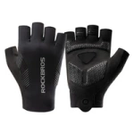 Rockbros cycling gloves spring/summer/autumn, short fingers, size: S - black
