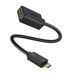 Adapter UGREEN 20134 Micro HDMI to HDMI, 20cm (Black)
