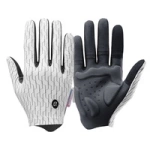 Rockbros sports gloves full spring-summer size M - white and black
