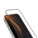 SBS tempered glass with D3O technology with applicator for iPhone 16 Pro