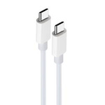Maxlife kabel MXUC-05 USB-C - USB-C 1,0 m 60W biały