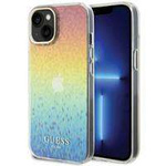 Guess IML Faceted Mirror Disco Iridescent case for iPhone 15 - multicolored