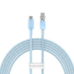 BASEUS kabel Typ C do Typ C Explorer Power Delivery 100W 2m niebieski P10319703311-01 / CB000043