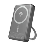 Dudao K28 10000mAh PD 22.5W MagSafe Powerbank with Metal Case and Ring Stand - Gray