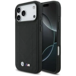 BMW M Quilted Logo MagSafe Case for iPhone 17 Pro Max - Black