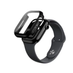AmazingThing Radix Glass Case for Apple Watch 46mm – Black