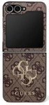 Guess Big 4G Logo Classic Logo Case for Samsung Galaxy Z Flip 7 - Brown