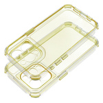 Futerał MATRIX CLEAR do IPHONE 16e (SE 4 2025) żółty