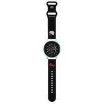 Hello Kitty Silicone Kitty Head strap universal 22mm - black