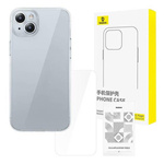 Case + Tempered Glass APPLE IPHONE 15 Baseus Schott Series transparent