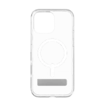 ZAGG Crystal Palace Snap Kickstand MagSafe Case with Stand for iPhone 16 Pro Max - Clear