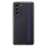 Samsung clear strap cover case cover for samsung galaxy s21 fe gray (ef-xg990cbegww)