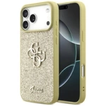 Guess Fixed Glitter Big 4G case for iPhone 17 Pro Max - gold