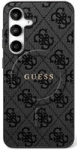 Guess 4G Ring Classic Logo MagSafe case for Samsung Galaxy S25 FE - black