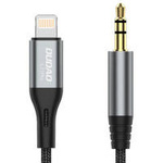 Dudao audio cable Lightning - mini jack 3.5mm gray (L11PRO)