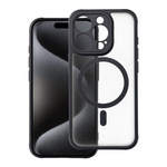 Futerał Full Matte Mag Cover kompatybilny z MagSafe do IPHONE 15 PRO czarny