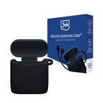 Accessories - Apple AirPods 4 - 3mk Silicone AirPods Case Black