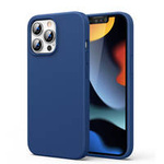 Ugreen Protective Silicone Case Soft Flexible Rubber Cover for iPhone 13 Pro Max blue