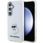 Karl Lagerfeld KLHCS24MHNCHTCT S24+ S926 transparent hardcase IML Choupette