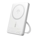 Dudao K28S 20W PD 5000mAh Powerbank with MagSafe and Stand - Silver