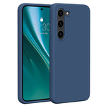 Nakładka Etteri Silicone Case do Samsung Galaxy S23 ciemnoniebieska