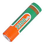 Superfire rechargeable battery , 2300mAh