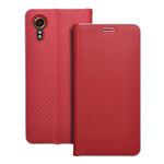 Kabura LUNA Book Carbon do SAMSUNG Xcover 7 czerwony