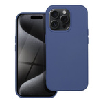 Futerał SILICONE do IPHONE 15 PRO niebieski