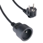Hama Standard 2m Extension Cord - Black