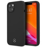 Mercedes MEHCP13SSILBK iPhone 13 mini 5.4 &quot;black / black hardcase Silicone Line