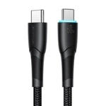 Joyroom Starry Series SA32-CC3 USB-C / USB-C cable 60W 1m - black