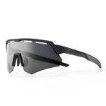 Rockbros Polarized Cycling Glasses with UV Protection and Corrective Insert - Gray