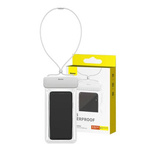 Waterproof phone case Baseus AquaGlide (white)