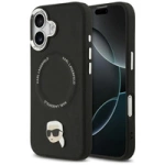 Karl Lagerfeld Karl Pin MagSafe Case for iPhone 17 - Black
