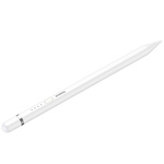 BASEUS rysik do telefonu pojemnościowy Stylus Writing 2 Lite LED (wersja aktywna + kabel USB A do Lightning 8-pin) 130 mAh biały P80015806211-03/BS-PS028