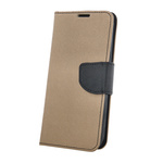 Etui Smart Fancy do Motorola Moto E22 czarno-złote