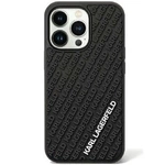Karl Lagerfeld KLHCN613DMKRLK iPhone 11 / Xr 6.1" black/black hardcase 3D Rubber Multi Logo