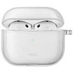UNIQ etui Glase AirPods 4                przezroczysty/glossy clear