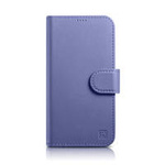 iCarer Wallet Case 2in1 iPhone 14 Plus Flip Leather Cover Anti-RFID Light Violet (WMI14220727-LP)