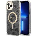 Guess GUHMP13XH4STK iPhone 13 Pro Max 6.7" black/black hardcase 4G MagSafe