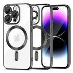 Case APPLE IPHONE 15 PRO Tech-Protect MagShine black