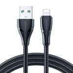 Joyroom cable USB - Lightning 2.4A Surpass Series 3 m black (S-UL012A11)