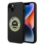Karl Lagerfeld KLHCP14MSRSGRCK iPhone 14 Plus 6,7" hardcase czarny/black Silicone RSG