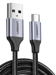 Cable USB to USB-C UGREEN US288, 3m (black)