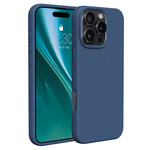 Nakładka Etteri Silicone Case do iPhone 16 Pro Max 6,9" ciemnoniebieska
