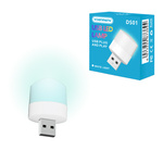 LAMPKA USB DENMEN DIODOWA LED ZIMNA DS01